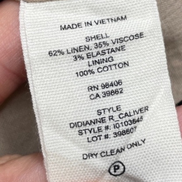 Theory Didianne Tierra linen blend sleeveless sheath dress - Picture 4 of 11